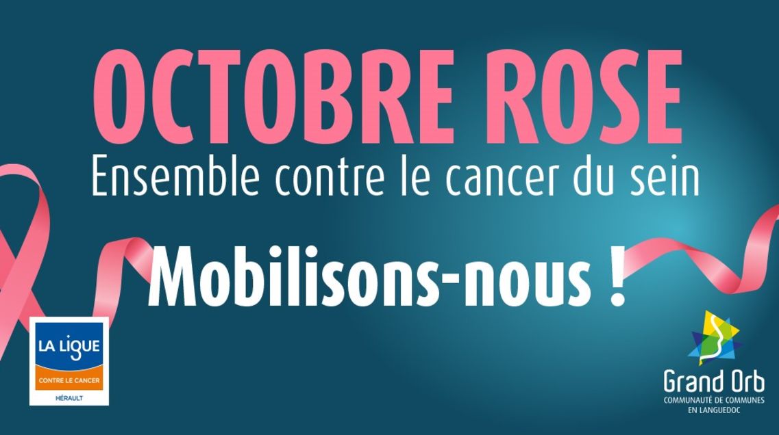 Tous Mobilisés Pour Octobre Rose : Découvrez Le Programme... | Grandorb.fr