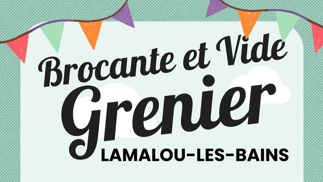 Brocante et vide-grenier