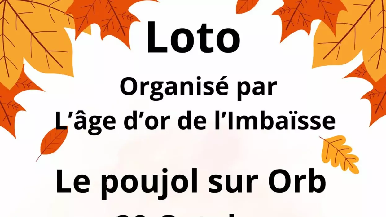 Loto de l'association L'Age d'Or de l'Imbaïsse