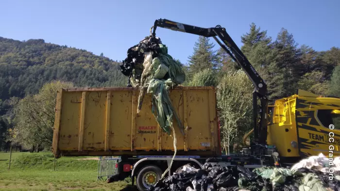 Une solution pour les déchets agricoles du territoire