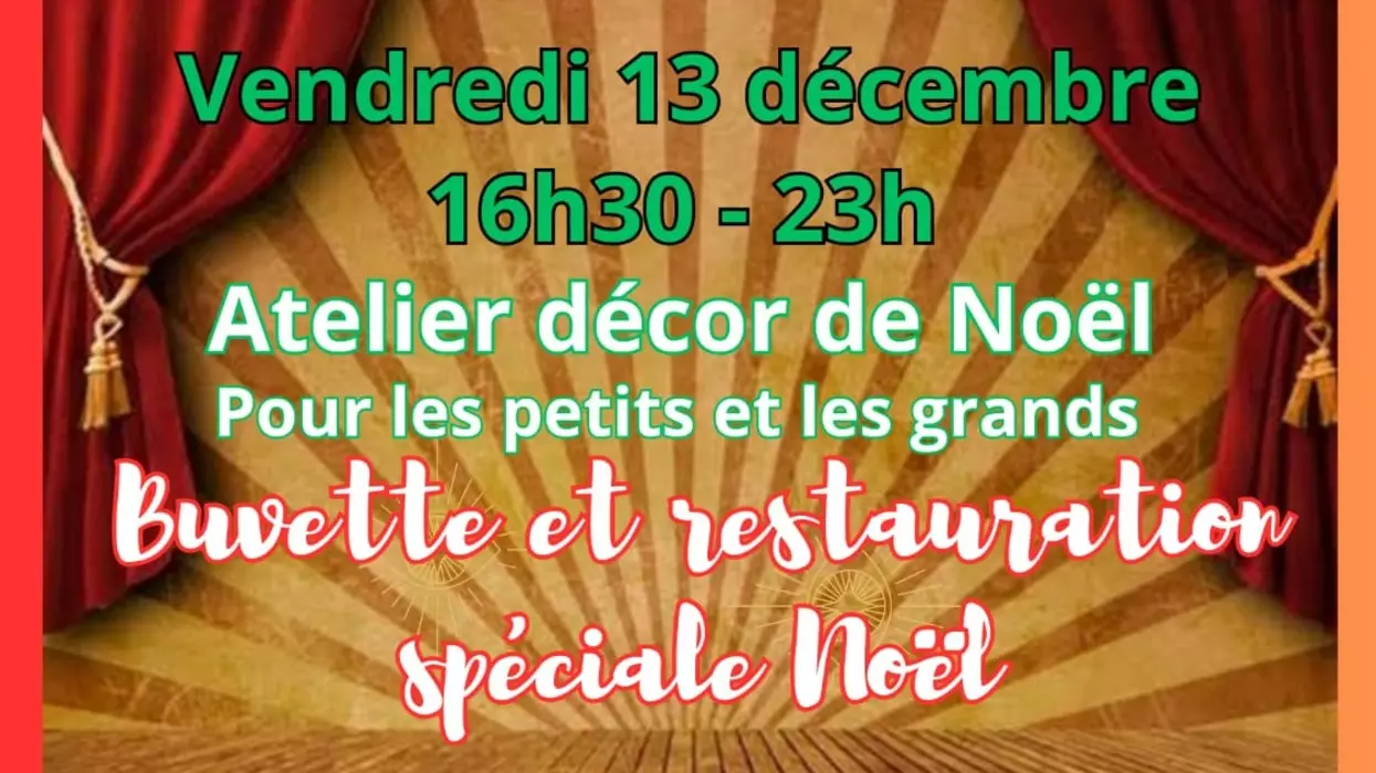 Atelier décor de Noël pour petits et grands