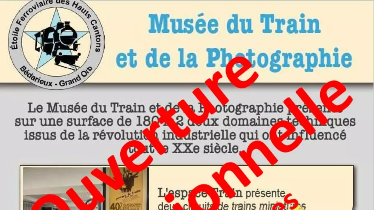 Ouverture exceptionnelle du Musée du train et de la photographie