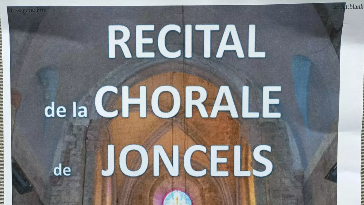 Récital de la Chorale de Joncels