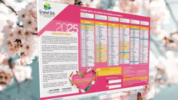 Le calendrier 2025 est disponible !